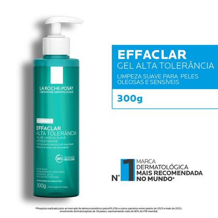 Gel Facial de Limpeza La Roche-Posay Effaclar Alta Tolerância 300 g