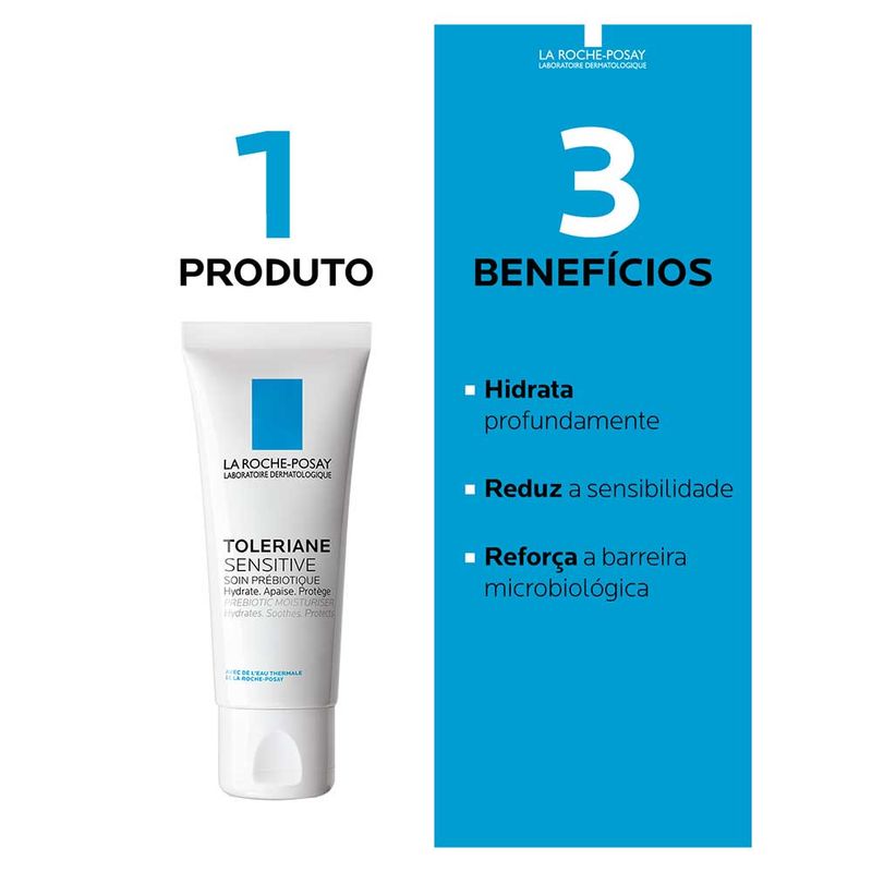 Creme Facial La Roche-Posay - Toleriane Sensitive 40ml