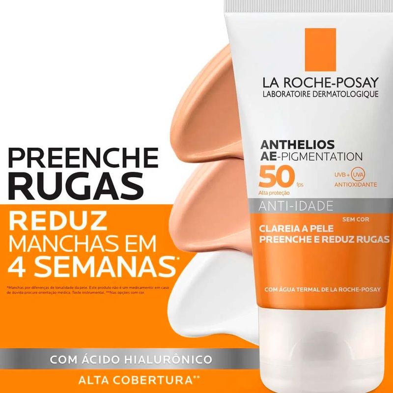 La Roche-Posay Anthelios Ae-Pigmentation Kit com 2 Unidades – Protetor Solar Facial Anti-Idade FPS50 – 40g Kit