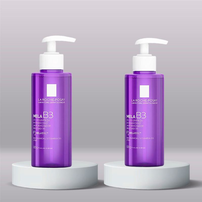 La Roche-Posay Gel de Limpeza Antimanchas Mela B3 Kit com 2 Unidades Kit