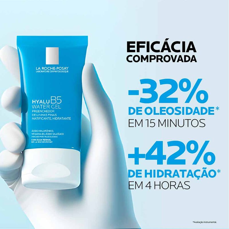 Primer Preenchedor de Linhas Finas Matificante La Roche-Posay Hyalu B5 Water Gel 40g