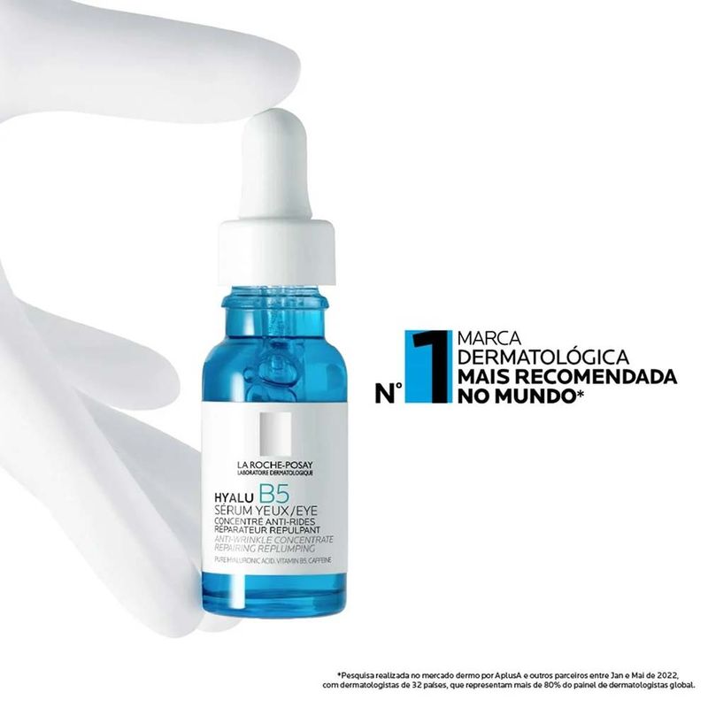 Sérum Reparador para Área dos Olhos La Roche Posay - Hyalu B5 Eye 15ml